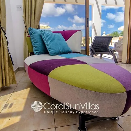 Villa Fabulous In Coral Bay Near Beach, Amenities Peyia